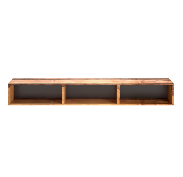 Полка прямая PUNTO BOOKSHELF WALNUT WALNUT 150X25X20 СМ. (NRM00081)