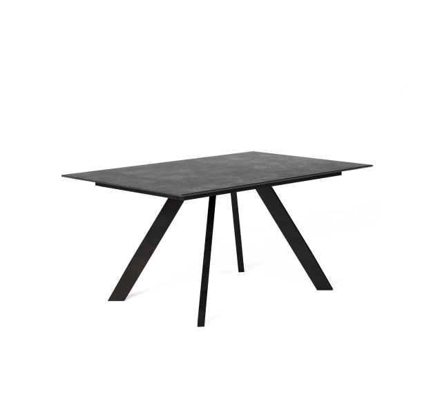 Стол обеденный TANDEM BUTTERFLY DINING TABLE CENTRAL BLK ANTHRACITE  220X100X74 СМ. (TBL-TB-R16-ANT-