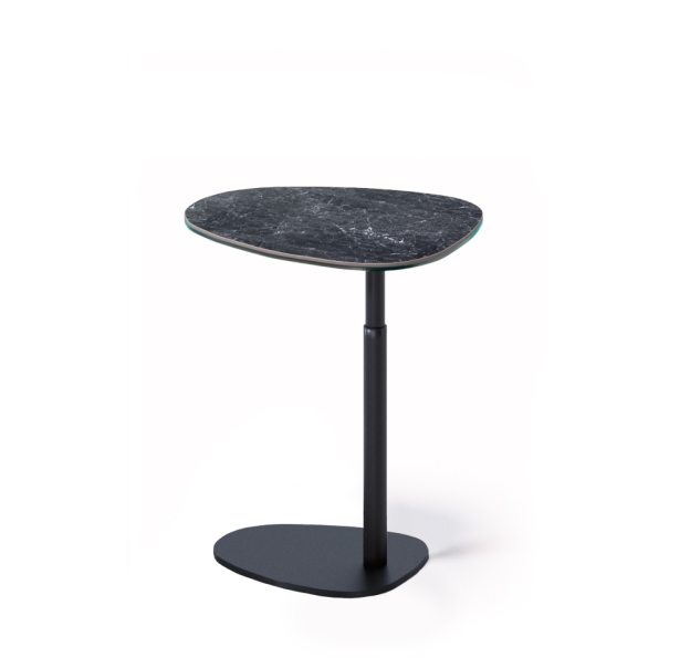 Стол приставной NEO SIDE TABLE BLACK NERO GRECO  48X40X78 СМ. (NRM00211)