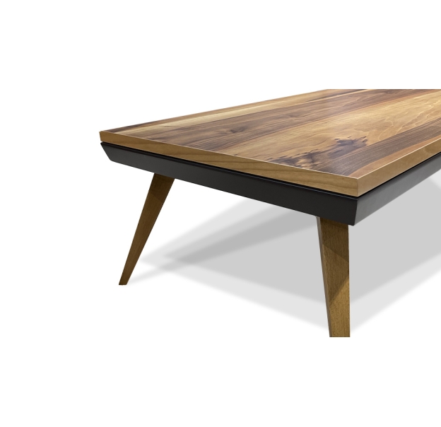 Стол журнальный PUNTO CENTER TABLE WALNUT EUROPEAN WALNUT  118X68X40 СМ. (NRM00051)