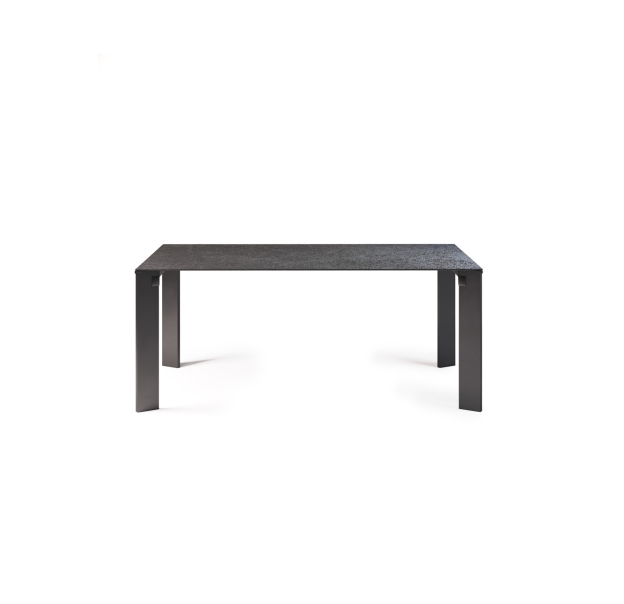 Стол обеденный VERTEX DINING TABLE VERTEX BLK ANTHRACITE  160X90X74 СМ. (NRM00192)