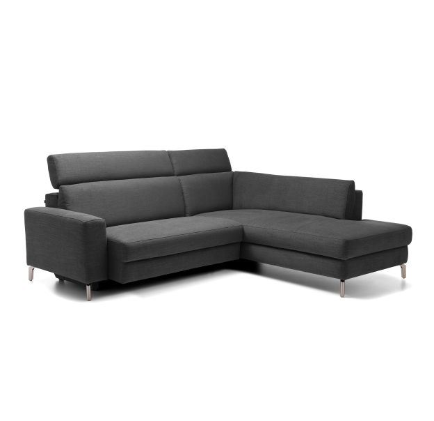 Диван COLORADO B214-220-220S/54/NEVIO BASALT/BULTEX/01BR BRUSHED/E,V,E