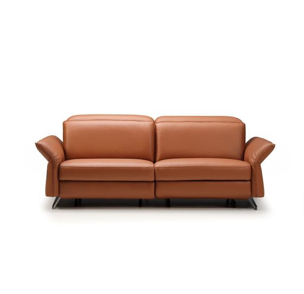 Диван ADORA B103-220-103B/54/MONTANA COGNAC/VISCOTEX/01BR BRUSHED/E,E