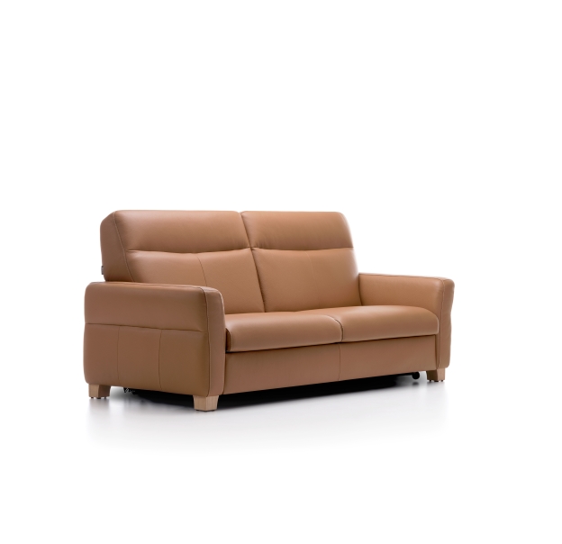 Диван EKLIPSO B96-200-96B/55/MONTANA COGNAC/FORMATEX/OAK/