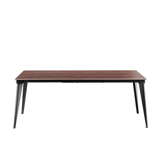 Стол обеденный AUSTRI DINING TABLE BLACK TEAK CERAMIC  240X90X75 СМ. (NRM00529)