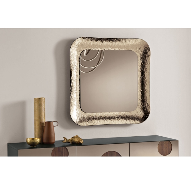 Зеркало настенное EVOLVE MIRROR BRONZE 100X9X100 СМ. (NRM00574)