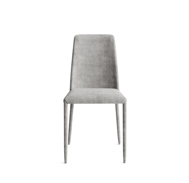 Стул интерьерный RUFUS CHAIR TESSUTO LIGHT GRAY TESSUTO Светло-серый (NRM00583)