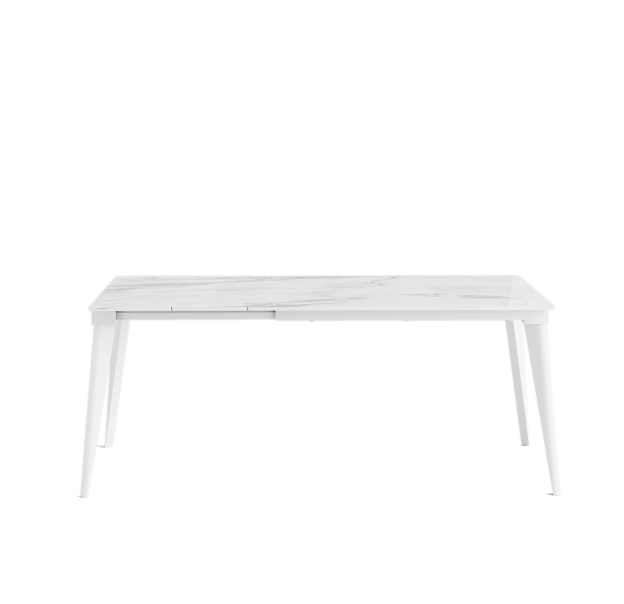 Стол обеденный AUSTRI DINING TABLE WHITE GLOSSY WHITE MARBLE  180X80X75 СМ. (NRM00774)