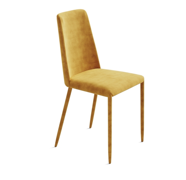 Стул интерьерный RUFUS CHAIR TESSUTO YELLOW TESSUTO Желтый (NRM00904)