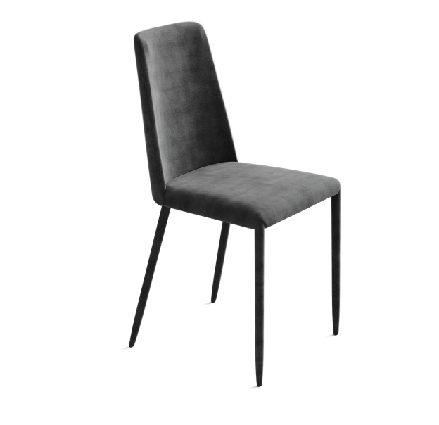 Стул интерьерный RUFUS CHAIR TESSUTO SMOKY GRAY TESSUTO Серый (NRM00903)