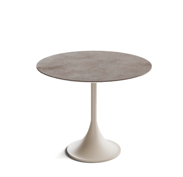 Стол обеденный JETTY DINING TABLE EMPT TAUPE  100X100X74 СМ. (NRM00974)