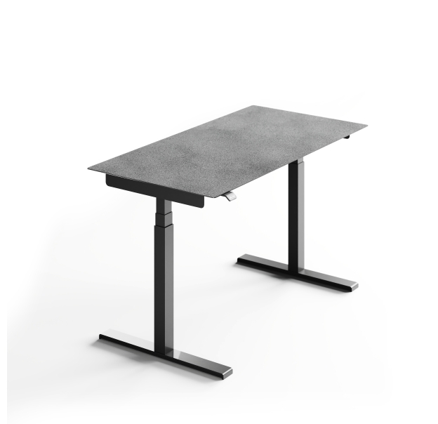 Стол письменный WORK DESK BLACK ANTHRACITE  120X70X135 СМ. (NRM00978)