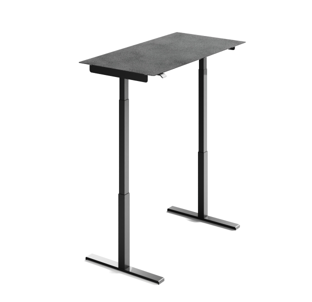 Стол письменный WORK DESK BLACK ANTHRACITE  120X70X135 СМ. (NRM00978)