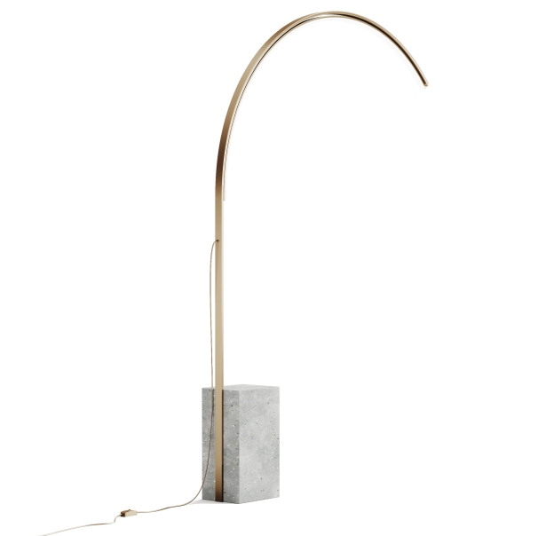 Торшер BIBLIO FLOOR LAMP ORO ORO 142X22X215 СМ. (NRM01260)