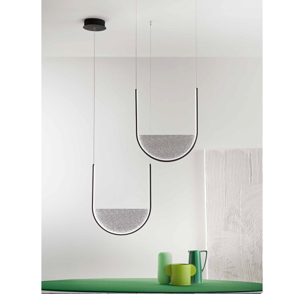 Светильник подвесной LOTUS PENDANT LAMP NERO NERO 53X44X53 СМ. (NRM01263)