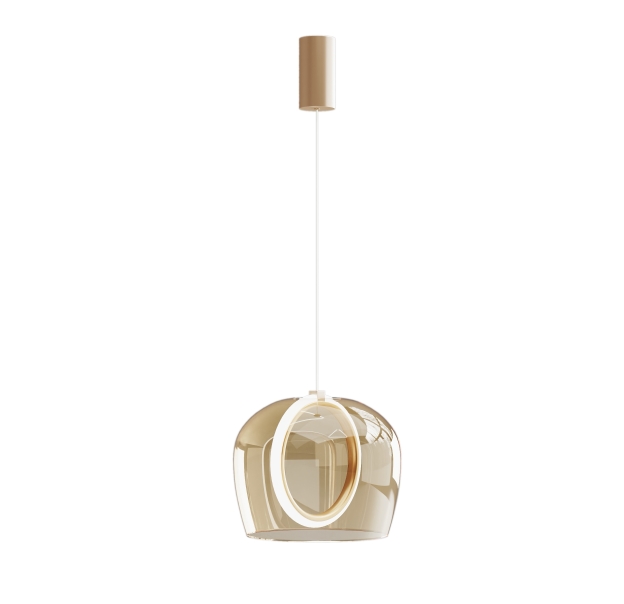 Светильник подвесной PINTA PENDANT LAMP ALFA AMBRA ORO 30X30X23 СМ. (NRM01261)