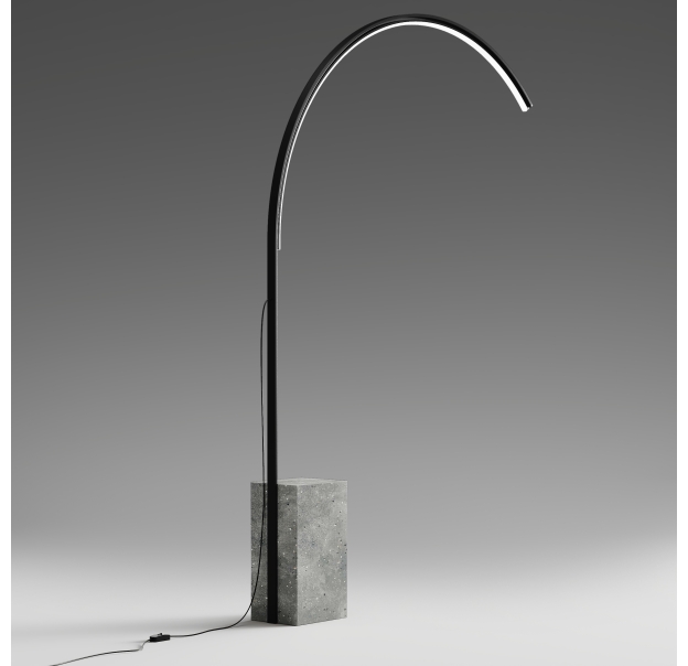 Торшер BIBLIO FLOOR LAMP NERO NERO 142X22X215 СМ. (NRM01259)