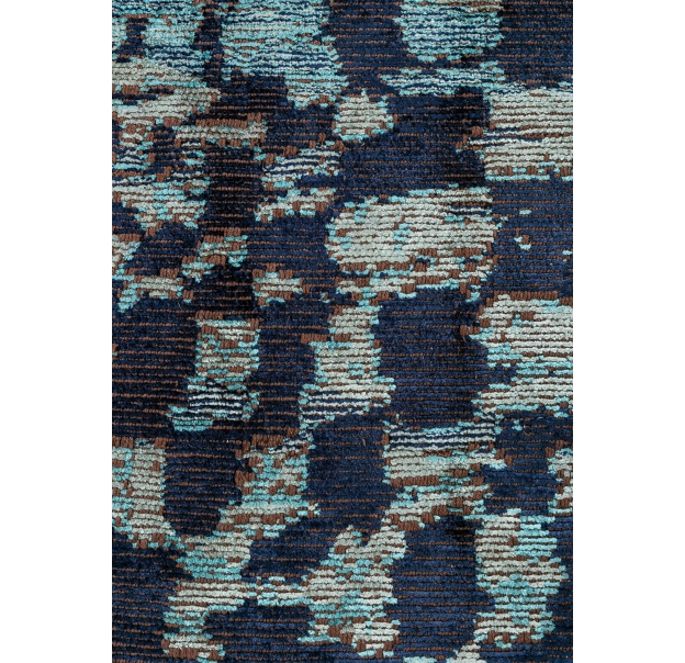 Ковер современный ETHNIQUE SAHARA 300X200 см.  (NRM02854) TURQUOISE - DARK NAVY - RIVER GREEN