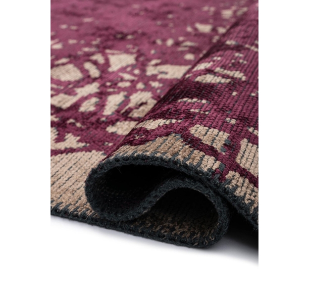 Ковер современный CORAL TANGLE 230X160 см.  (NRM01863) DARK DAMSON - DARK BEIGE