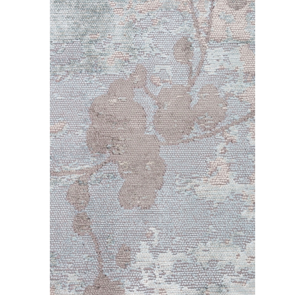 Ковер современный MARQUISE BLOSSOM 230X160 см.  (NRM03147) GREY - ICE BLUE - LIGHT CREAM