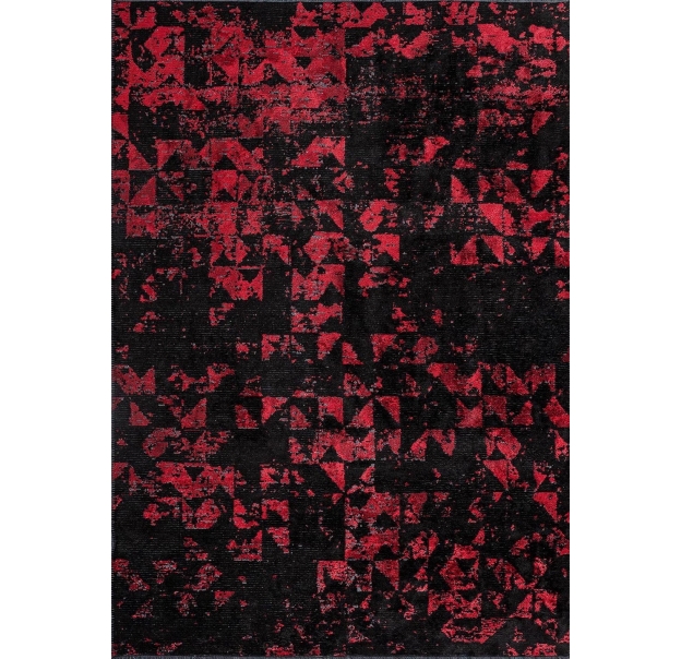 Ковер современный CORAL TRIANGLE 230X160 см.  (NRM01425) BLACK - RED