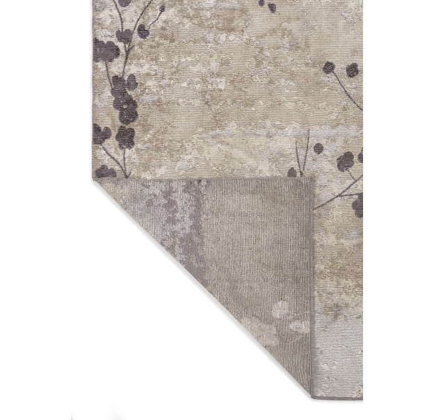 Ковер современный MARQUISE BLOSSOM 230X160 см.  (NRM03144) CHARCOAL - CREAM - BONE