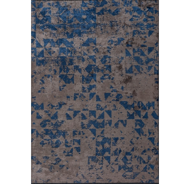 Ковер современный CORAL TRIANGLE 300X200 см.  (NRM01432) DARK GREY - NAVY BLUE