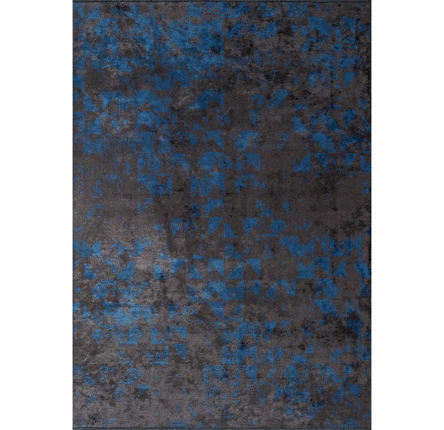 Ковер современный CORAL TRIANGLE 300X200 см.  (NRM01456) CHARCOAL - NAVY BLUE