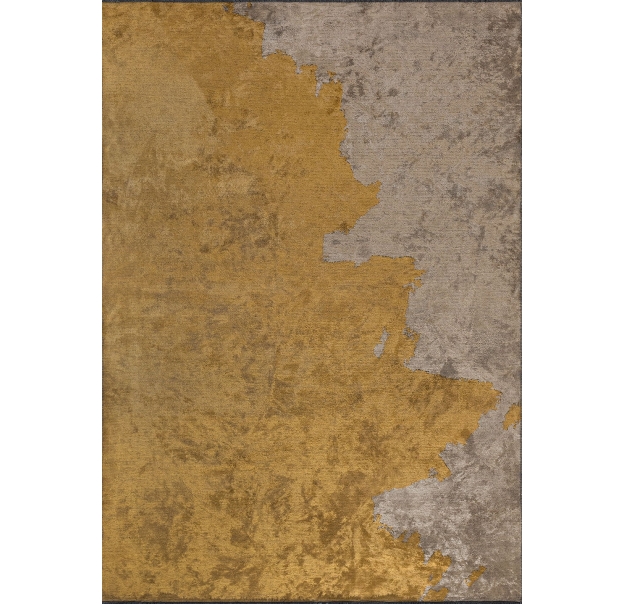 Ковер современный CORAL COAST 230X160 см.  (NRM01482) MUSTARD - DARK BEIGE