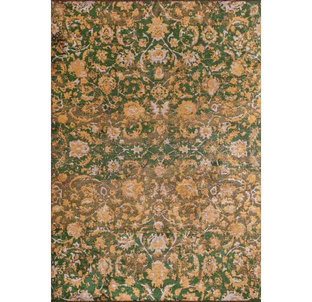 Ковер современный ETHNIQUE DREAM 230X160 см.  (NRM02766) BONE - GOLD - FOREST GREEN