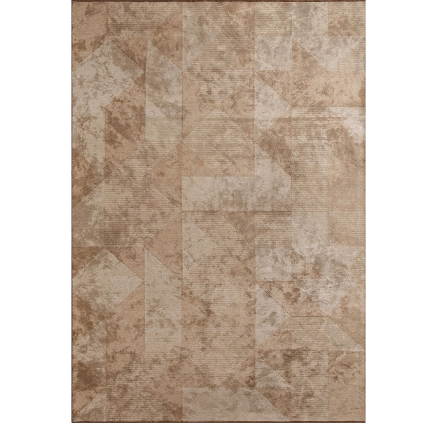 Ковер современный CORAL PORTAL 300X200 см.  (NRM01585) DARK BEIGE - CREAM