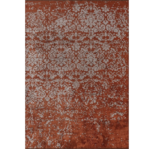 Ковер современный CORAL DAMASKO 300X200 см.  (NRM01678) RUST - BONE