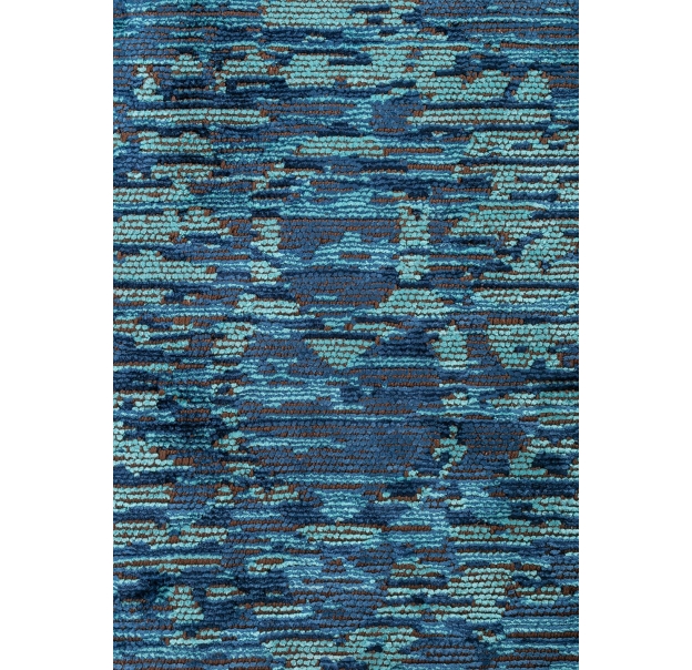 Ковер современный ETHNIQUE THALIA 340X240 см.  (NRM02879) DARK NAVY - TURQUOISE - NAVY BLUE