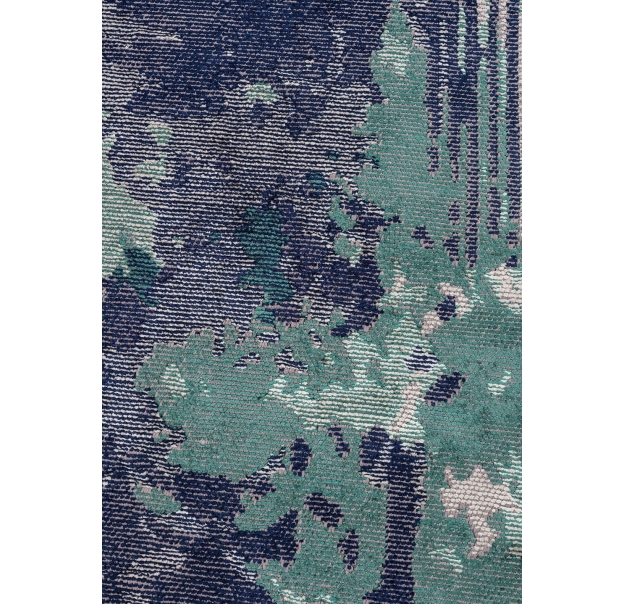 Ковер современный MARQUISE BLOOM 230X160 см.  (NRM03135) DARK NAVY - DARK GREEN - LIGHT CREAM