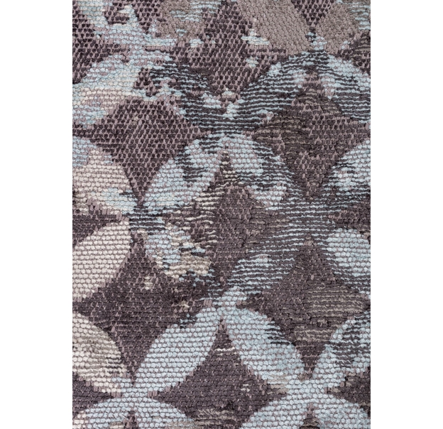 Ковер современный ISTANBUL LILY 340X240 см.  (NRM03017) ICE BLUE - DARK GREY - CHARCOAL - LIGHT CREA