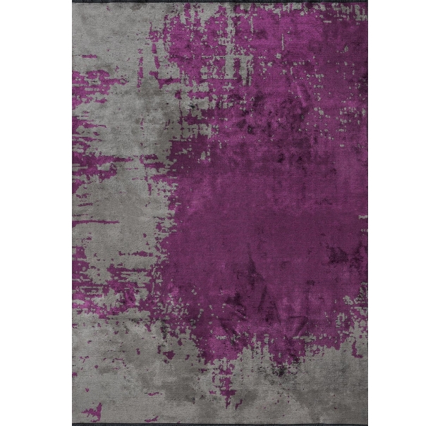 Ковер современный CORAL PAINT 340X240 см.  (NRM01394) PURPLE - GREY