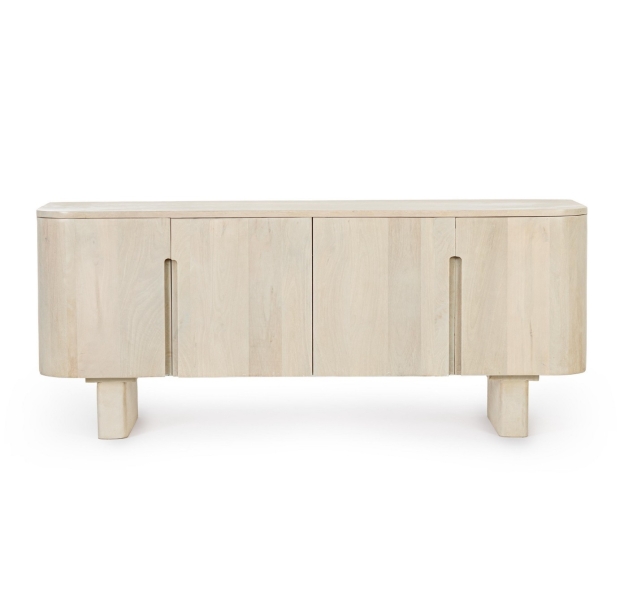 Тумба под ТВ IBERICA TV CABINET 4DO MANGO WOOD LIGHT MANGO WOOD LIGHT MANGO WOOD LIGHT 140X40X58 СМ.