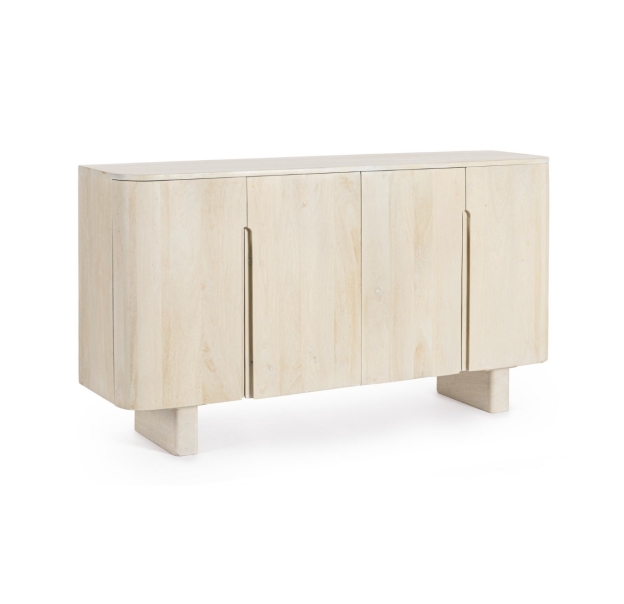 Комод IBERICA SIDEBOARD 4DO MANGO WOOD LIGHT MANGO WOOD LIGHT MANGO WOOD LIGHT 150X40X84 СМ. (NRM054