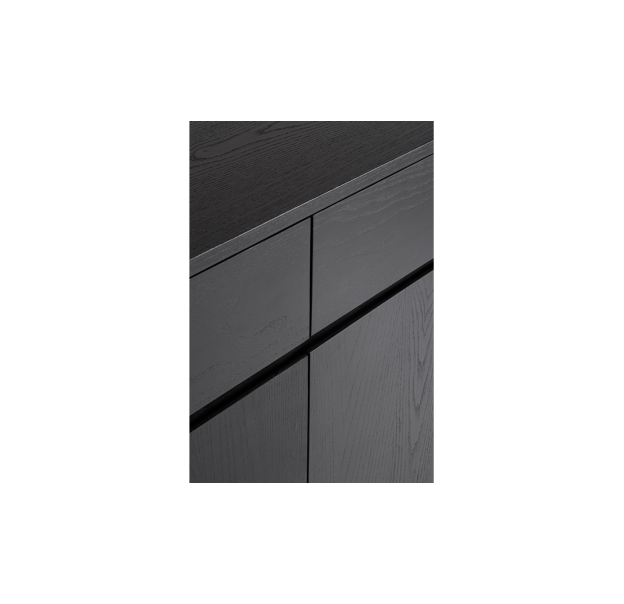 Комод VOLTURNO SIDEBOARD ASH BLACK ASH BLACK ASH BLACK 160X40X85,5 СМ. (NRM05421)