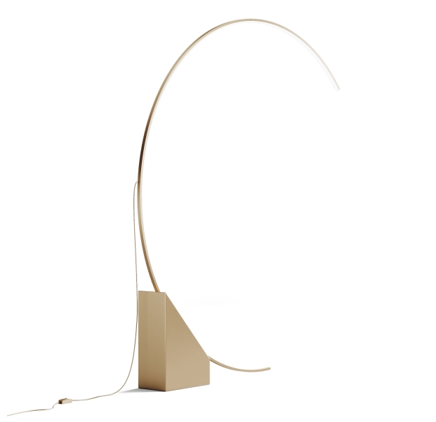 Торшер RUNE FLOOR LAMP ORO ORO 176X20X204 СМ. (NRM05431)