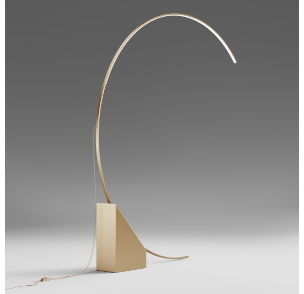 Торшер RUNE FLOOR LAMP ORO ORO 176X20X204 СМ. (NRM05431)