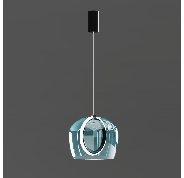 Светильник подвесной PINTA PENDANT LAMP ALFA OTTANIO NERO 30X30X23 СМ. (NRM05452)