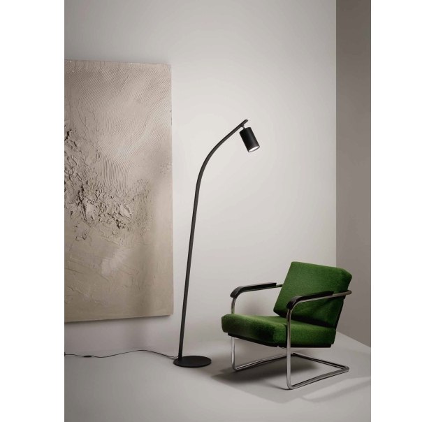 Торшер MURGA FLOOR LAMP NERO NERO 53X30X184 СМ. (NRM05450)