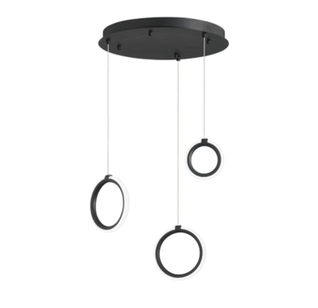 Светильник подвесной PINTA SUSPENSION NERO NERO 35X4X200 СМ. ()