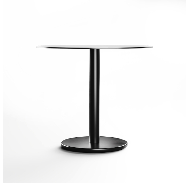 Стол обеденный TOKYO BAR TABLE HYDRO LIFT BLACK PALISSANDRO  80X80X114 СМ. (NRM00456)