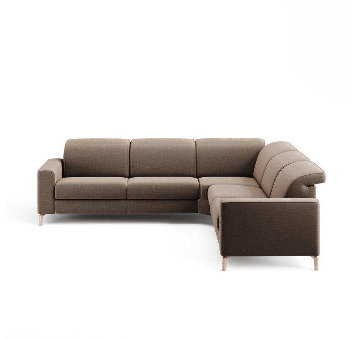 Диван TRITON B100-280-260B/58/CAMINO TAUPE/BULTEX/В цвет ткани/P511/R,V,V