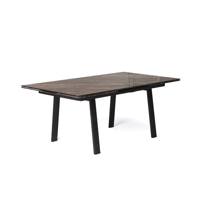 Стол обеденный MOVE-UP DINING TABLE CHEVRON BLK NOIR DESIR SHINY  300X100X74 СМ. (NRM00075)