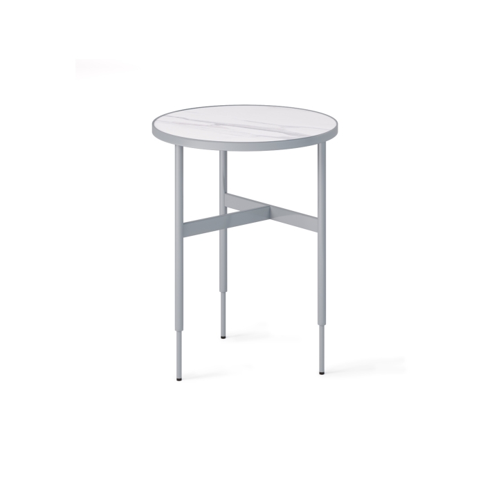 Стол приставной GIO SIDE TABLE MIRAGE ALTISSIMO MATT  40X40X52 СМ. (ROM01401)