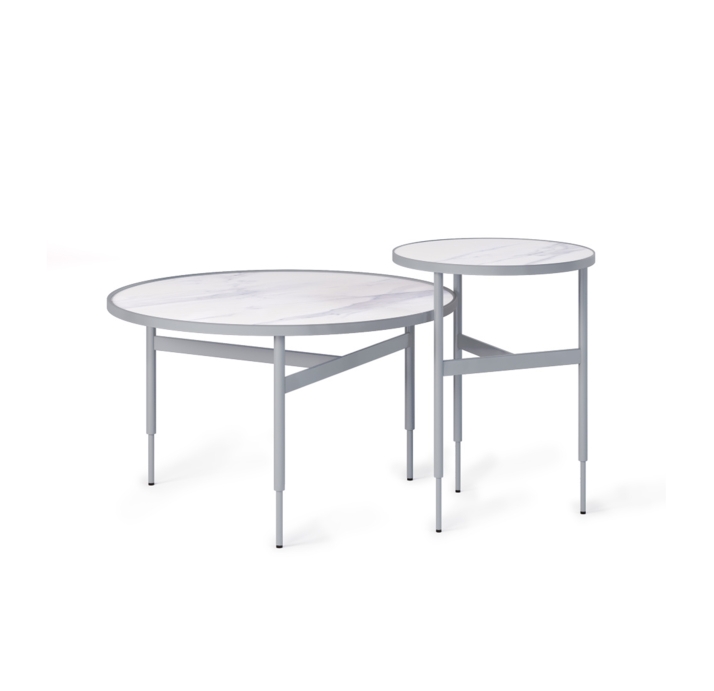 Стол приставной GIO SIDE TABLE MIRAGE ALTISSIMO MATT  40X40X52 СМ. (ROM01401)