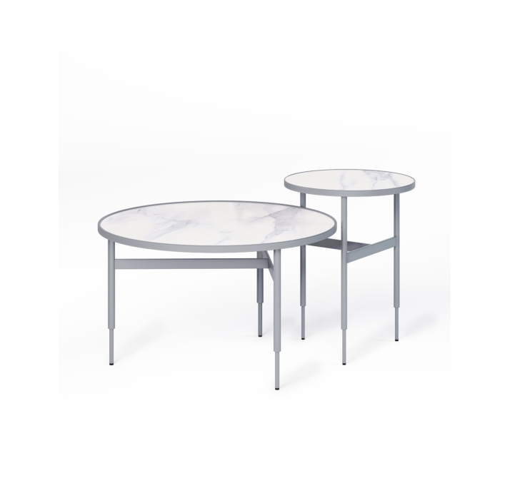 Стол приставной GIO SIDE TABLE MIRAGE ALTISSIMO MATT  40X40X52 СМ. (ROM01401)